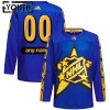 Barn All-Star 2024 tröja med eget tryck NHL Game Adidas x Drew House Blå Authentic